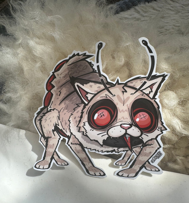 New sticker: Bedcats - [Fearsome Critter]