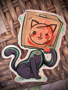 Cardboard Headed, Headless Cat [Cryptid | Alien]
