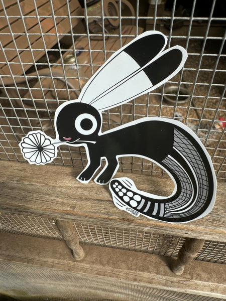 New sticker: rattlerabbit