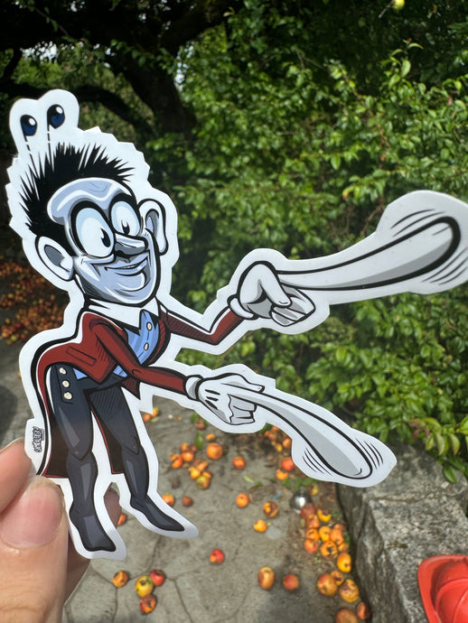 New sticker: Long Fingered Gremlin