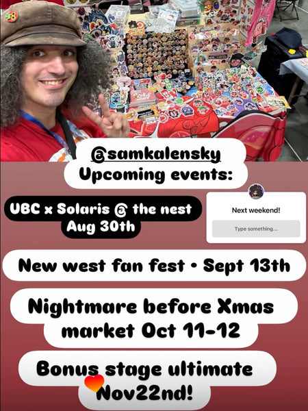 Upcoming events!