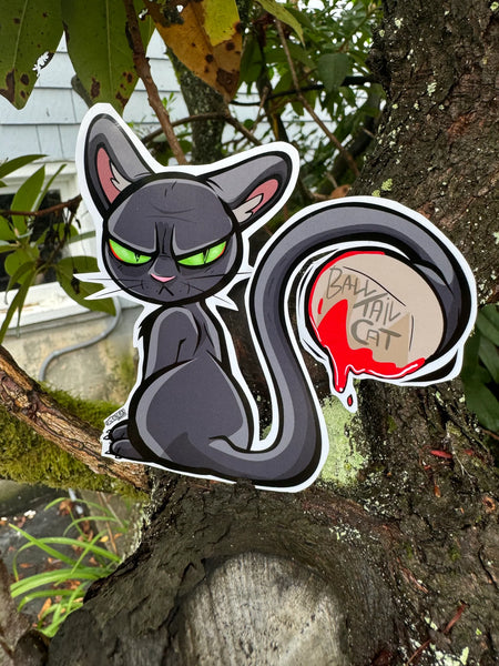 New sticker: Ball-Tailed cat (& subspecies) - [fearsome critter]