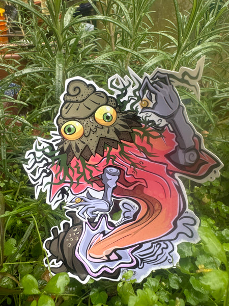 New sticker: Sazae-Oni - [yokai]