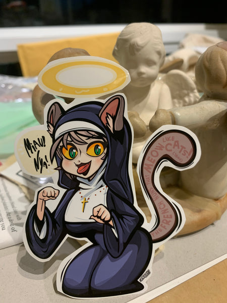 New sticker: Catnuns