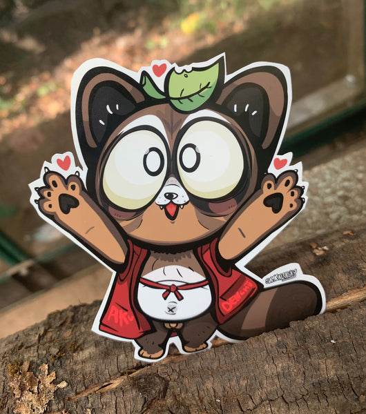 New yokai sticker: Akadenchu.