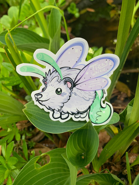 New sticker: tizzy-whizie