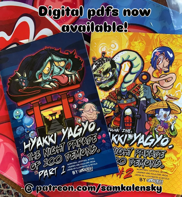 Yokai Zine PDFS!
