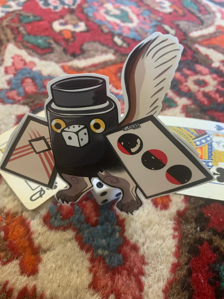 New yokai sticker: Hanafuda-Obake