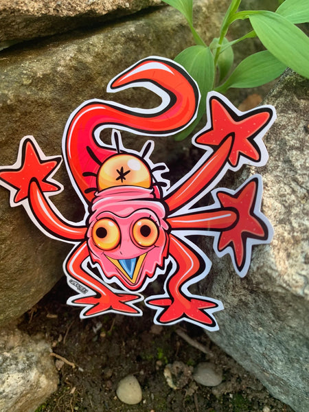 New Critter sticker: cave hodag