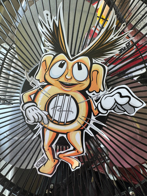 New sticker: whistling gremlin