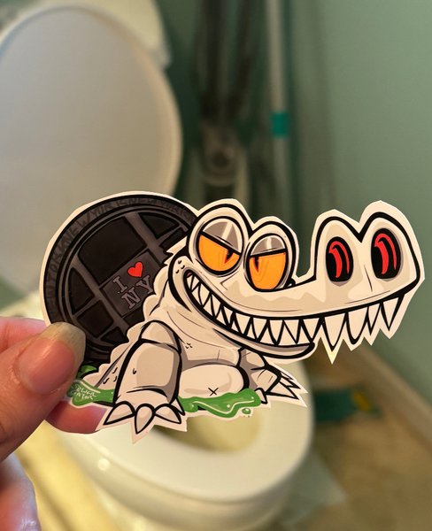 New sticker: Sewer 'gators