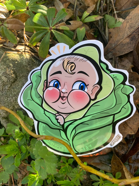 New sticker: Cabbage babies