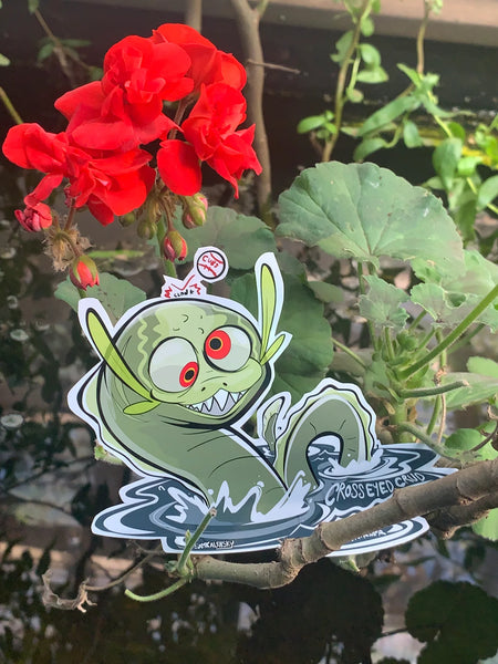 new sticker: The Crosseyed Crud