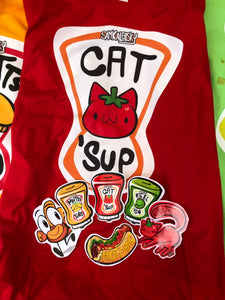 CatSup Muttsturd & Reelish Shirts