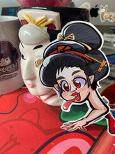 Load image into Gallery viewer, Punkish-Onna - パンキッシュ女 - Ino Mononoke Roku Day 26 稲生物怪録 - Yokai stickers