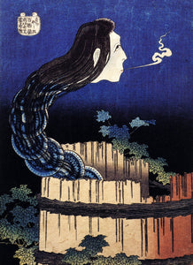 Okikus Onryo - "Banchō Sarayashiki" (The Dish Mansion at Banchō) - [Yurei]