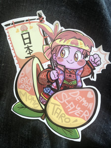 Momotarō – 桃太郎 – peach boy. – [FolkHero]