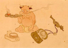 Load image into Gallery viewer, Smokin’ Oni - 鬼 - Hell in a tobacco shop - [Yokai]