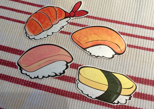 Nigiri Sushi Stickers