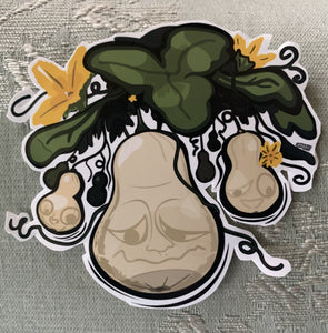 The Hanging Gourds - ino mononoke roku 稲生物怪録 [Day 3] yokai sticker