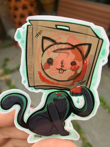 Cardboard Headed, Headless Cat [Cryptid|Alien]
