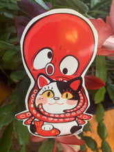 Load image into Gallery viewer, NekoNiTako - 猫に蛸 - [charm sticker]