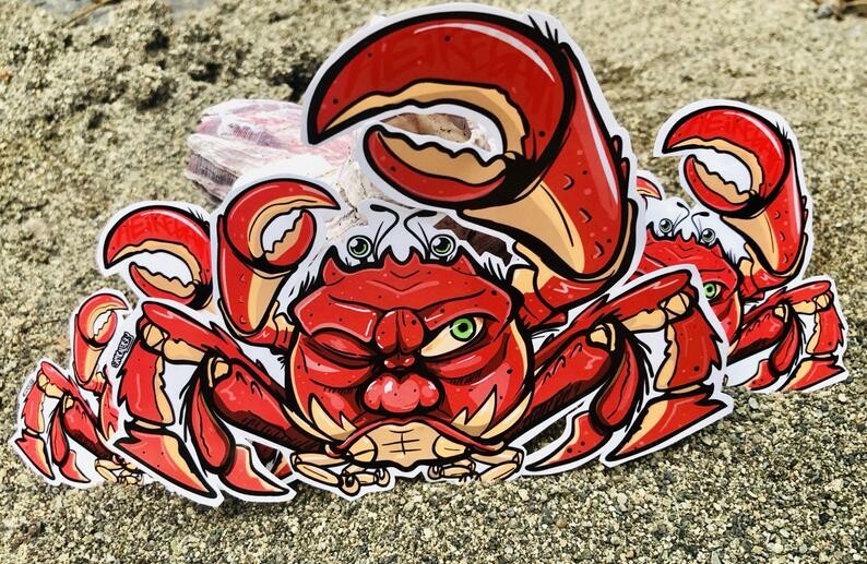 Heikegani - 平家蟹 - [Yokai] – Sam kalensky