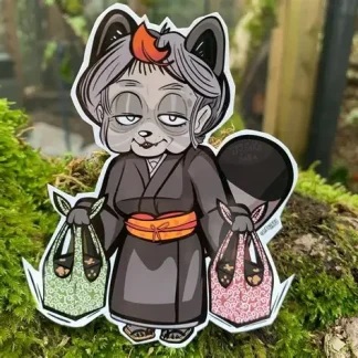 Jūbako-baba - (重箱婆) - [Yokai|Tanuki]
