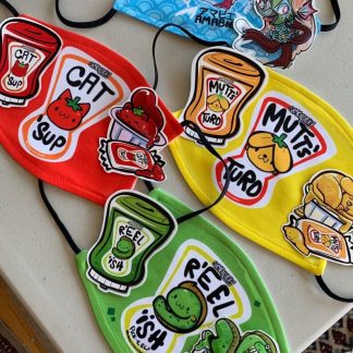 CatSup, Amabie Cloth Facemasks
