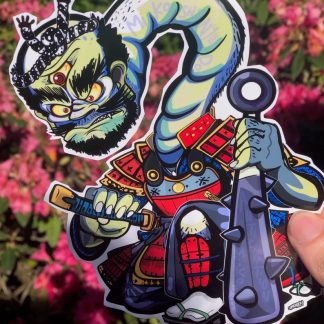 Mikoshi-nyūdō - 見越入道 - [Yokai]