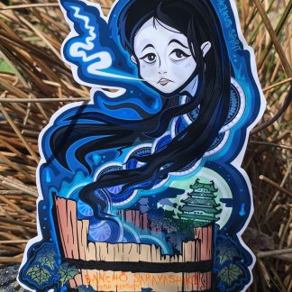 Okikus Onryo - "Banchō Sarayashiki" (The Dish Mansion at Banchō) - [Yurei]