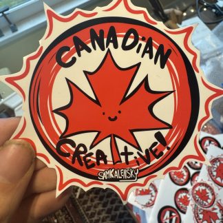 Canadian Creative - Sticker or Pins