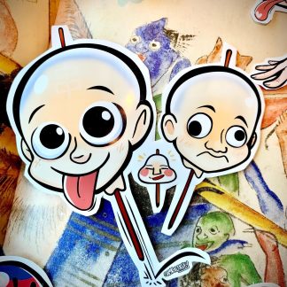 Skewered Dumpling Kozo - 串刺首坊主 -[yokai] - [Day 16]