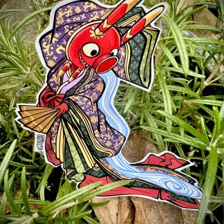 Tsuno-Hanzo - 角盥漱 - [Yokai | Tsukumogami]